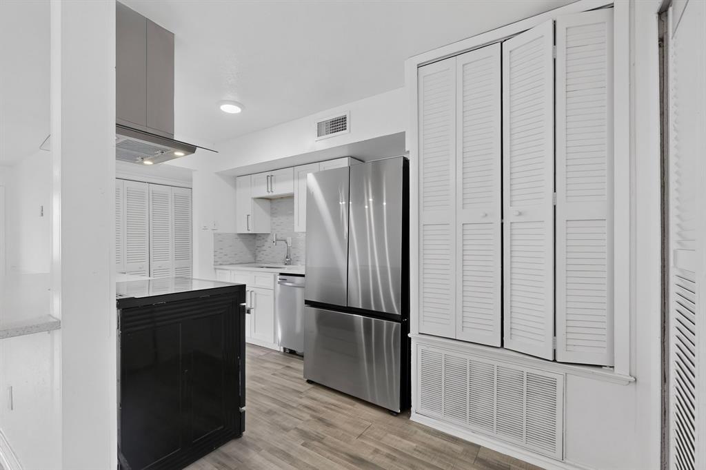 Kitchen with Refrigerator