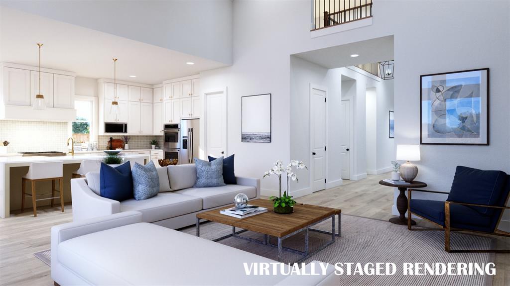 Our Ashland III plan features a thoughtfully designed, open concept floor plan that the entire family will love.  VIRTUALLY STAGED RENDERING