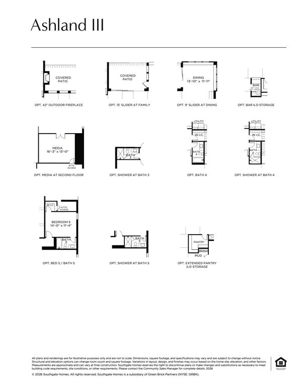 This dream home features elevation B, optional media room, slider at family, bath 4, bed & bath 5 plus so much more!