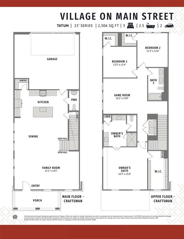 You'll find outstanding space and style in this great end unit lock and leave Tatum floor plan featuring our Craftsman elevation! You'll find outstanding space and style in this great end unit lock and leave Tatum floor plan featuring our Craftsman elevation!