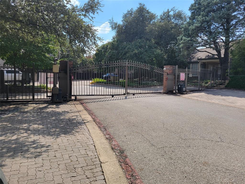 View of gate