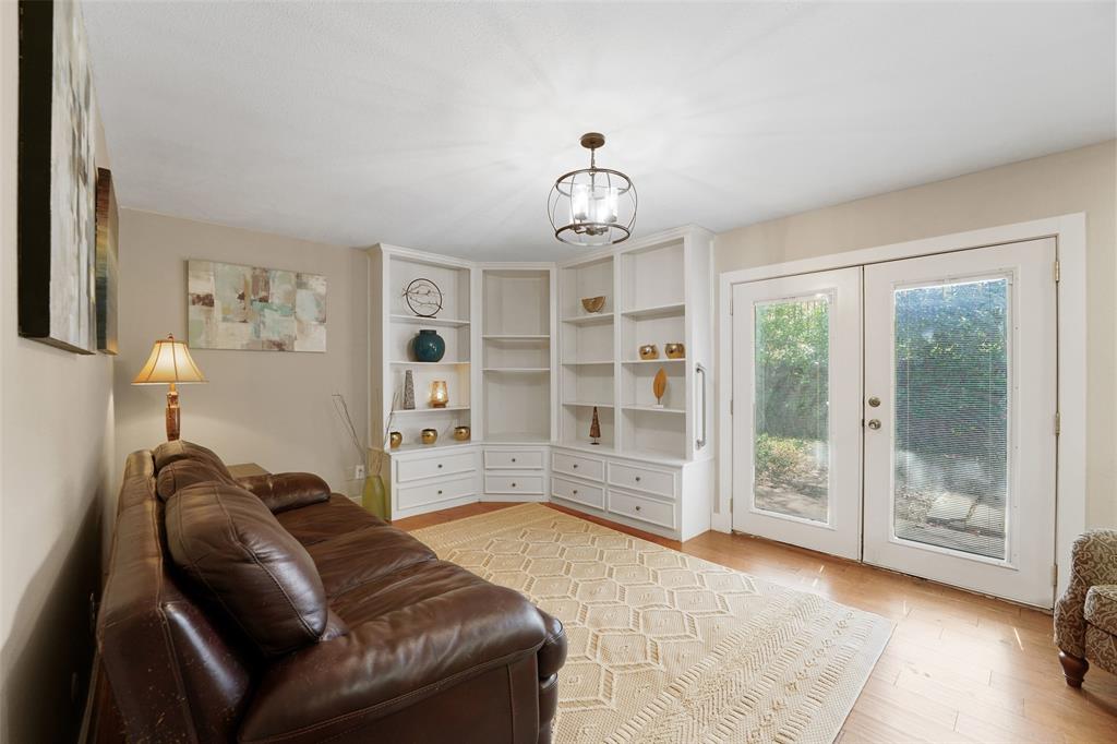 Family Room with Built-ins