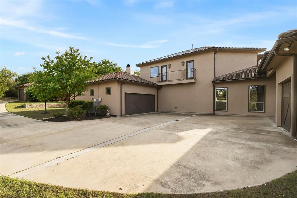 Loads of Parking. 3 car Gar in Main Home plus Porte-Cochere & sep two car garage in Guest Residence