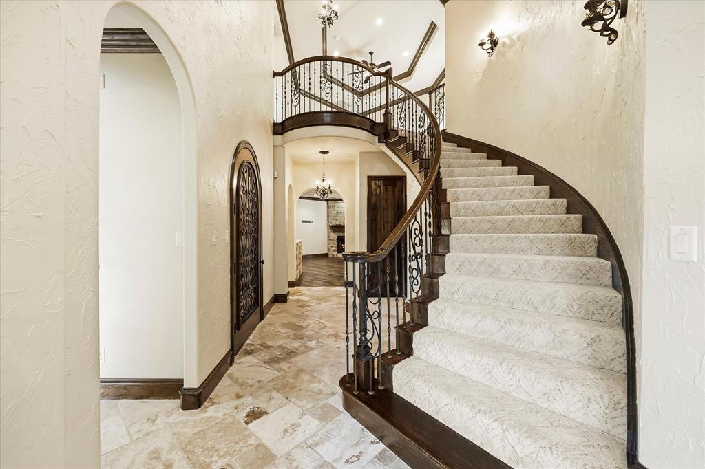 Upstairs are 2 Ensuites, one is a Jr Primary with tub & spe shower, a living & sunroom Up