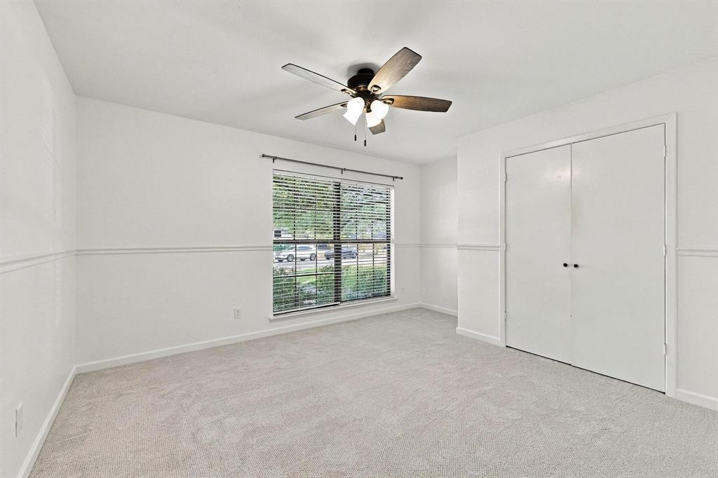Bedroom 3 with fresh paint and carpet