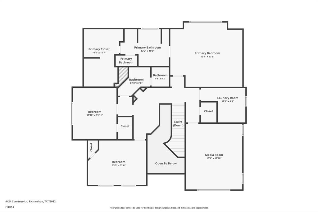 2nd Floor floorplan