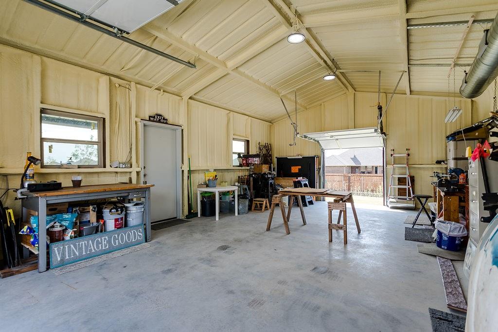 Dual garage doors