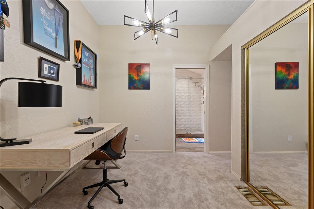 Leads to the Master Bedroom