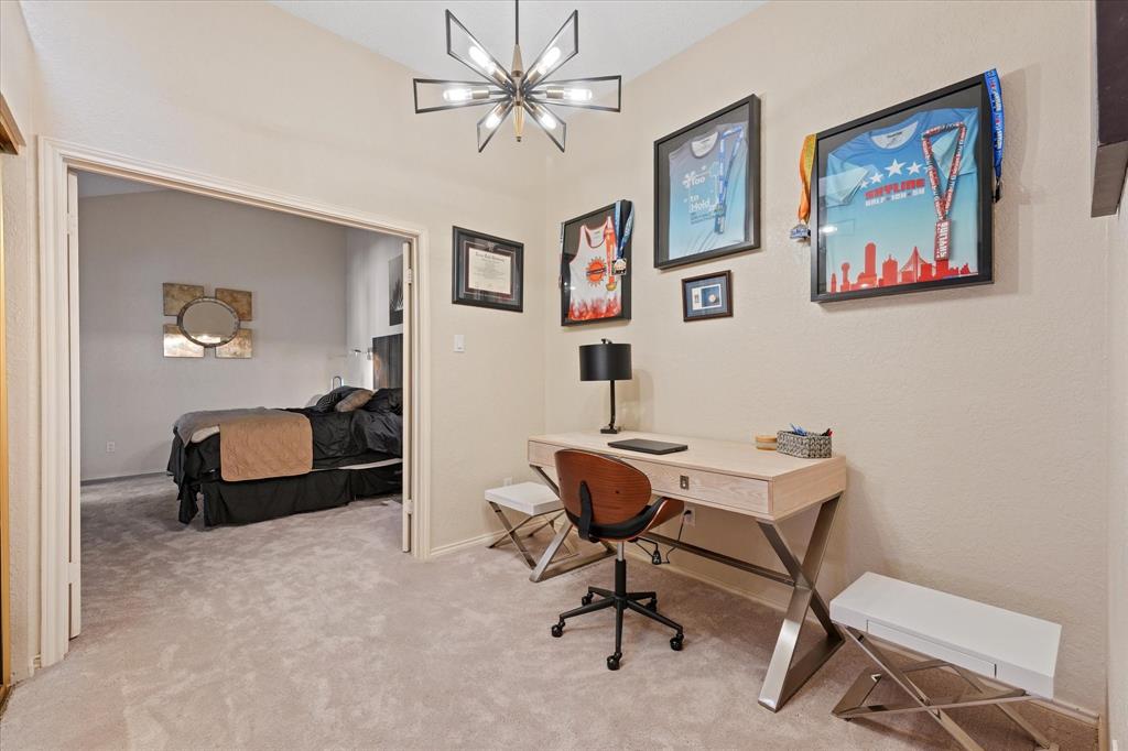 Leads to the Master Bedroom