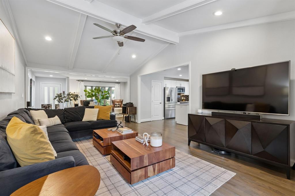 Another living room view looking to kitchen Another living room view looking to kitchen
