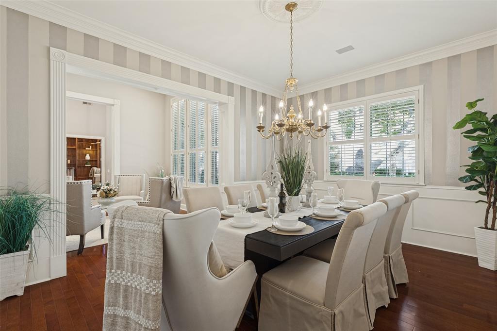 Formal dining room Formal dining room
