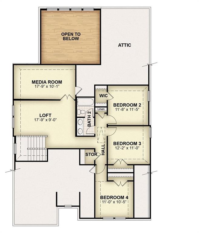 second floor