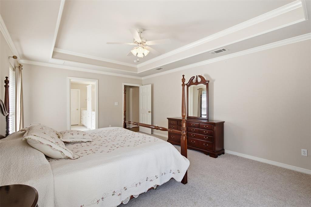 PRIMARY BEDROOM LEADS TO OVERSIZED BATH