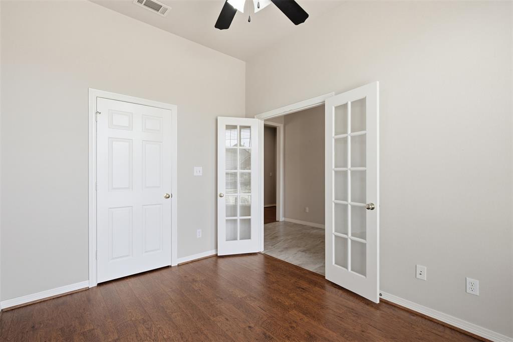 BEDROOM #3 WITH FRENCH DOORS