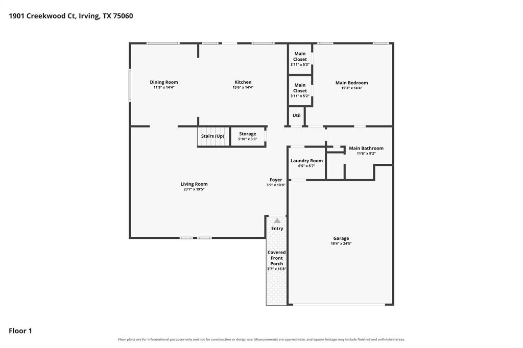 1901 Creek Wood Court, Irving, TX 75060