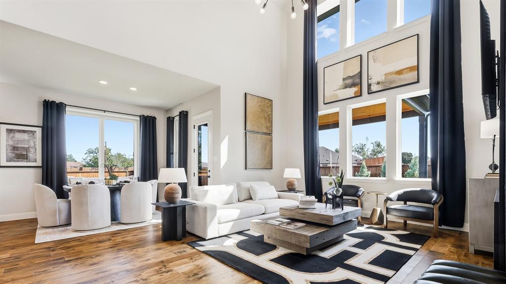 Model home photos of similar floorplans, not pictures of actual home.