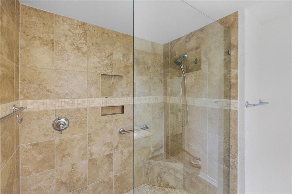 Large, Walk-In Shower