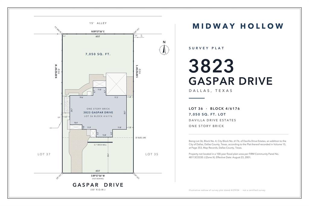 3823 Gaspar Drive, Dallas, TX 75220