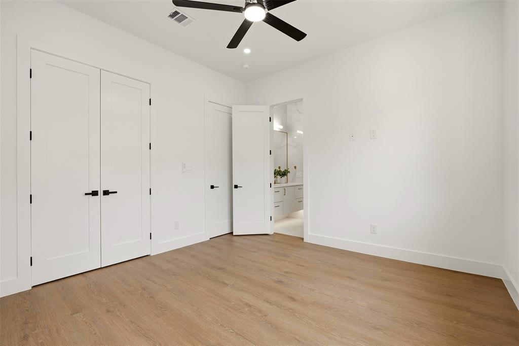 Wood-finish flooring throughout