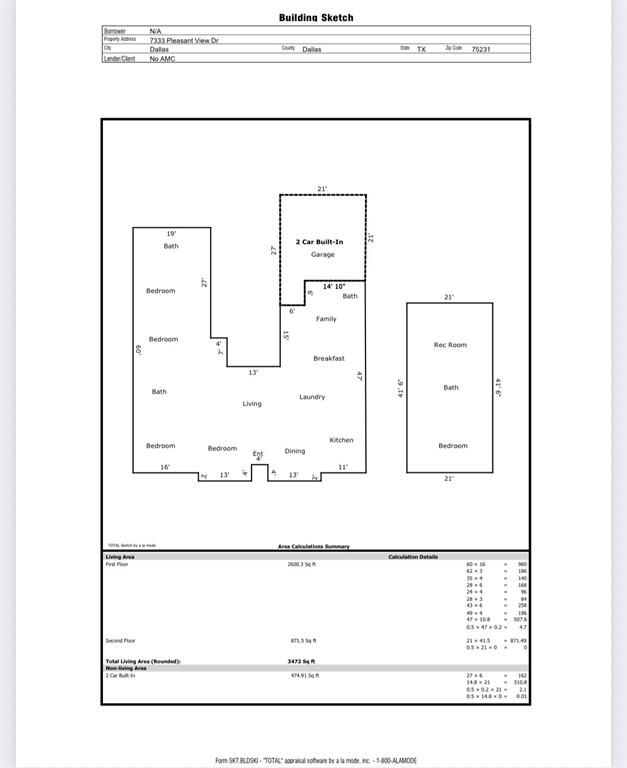 7333 Pleasant View Drive, Dallas, TX 75231