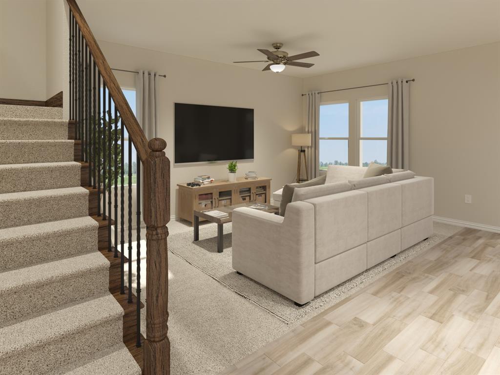 Photo is not of the actual home, but is an inspirational photo of builder’s model home and may depict options, furnishings, and/or decorator features that are not included.