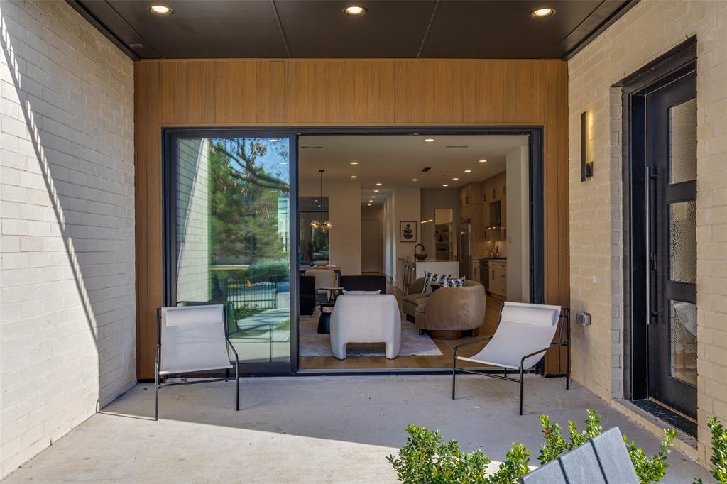 Front patio