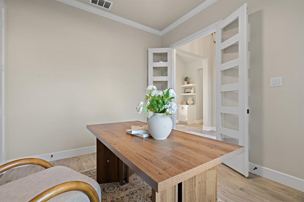 Studio has a closet that can be used as a 5th bedroom. Window brings in abundant light.