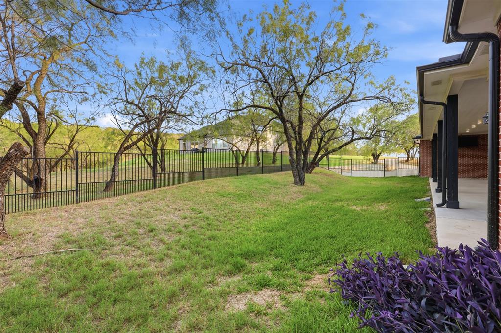 Beautiful backyard