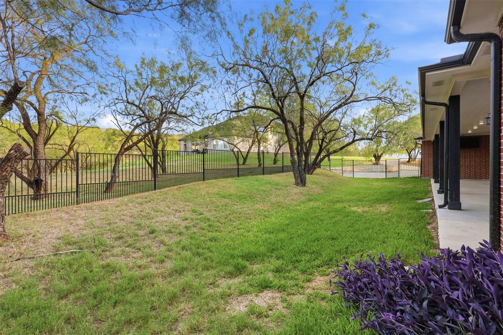 Beautiful backyard