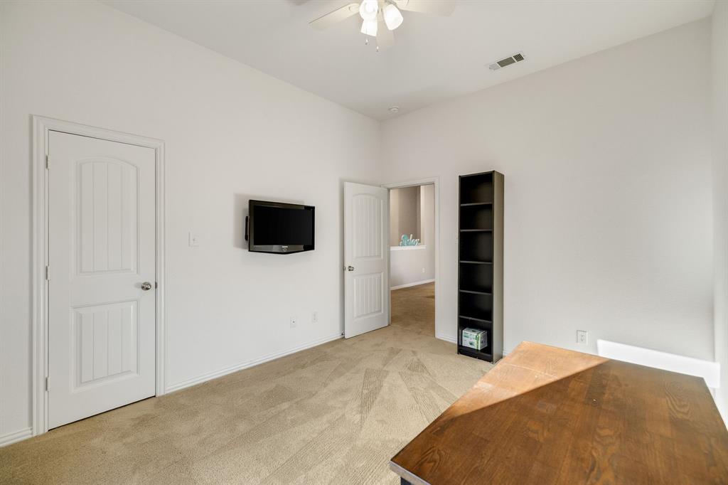 This is the second upstairs bedroom.