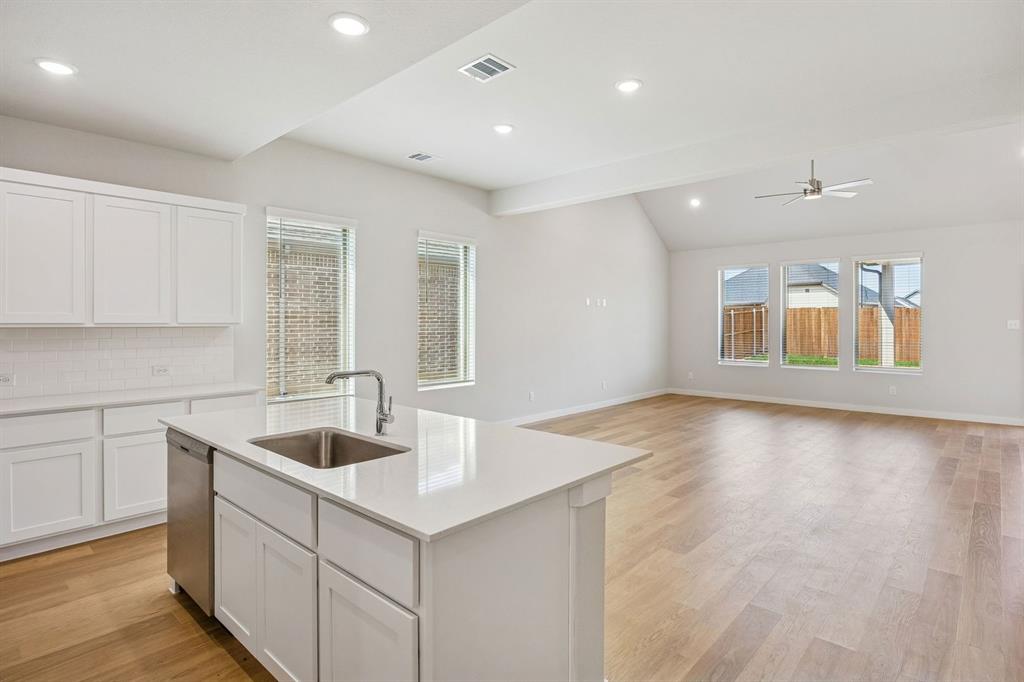 Open First Floor in the Stanley II home plan – REPRESENTATIVE PHOTO