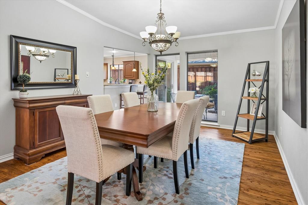Wood-finish flooring throughout