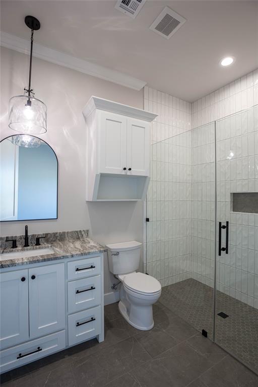 Ensuite Bathroom with walk-in Shower. (Could make a great 2nd master)