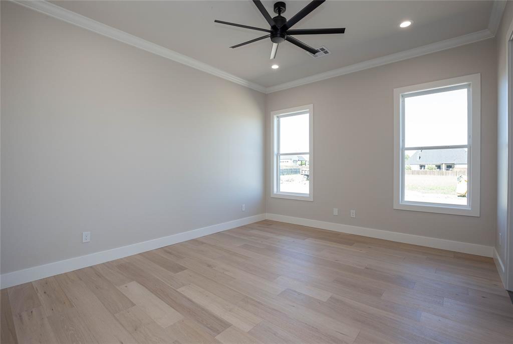 Bedroom number 4 also has a walk-in closet.