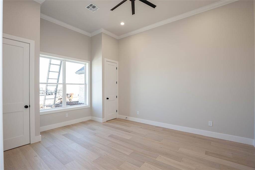 Spacious Office with two closets. (Could be 5th bedroom.)