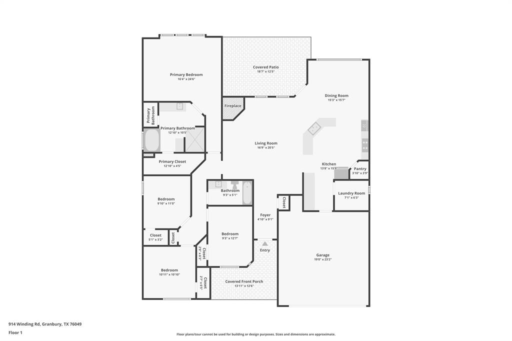 914 Winding Road, Granbury, TX 76049