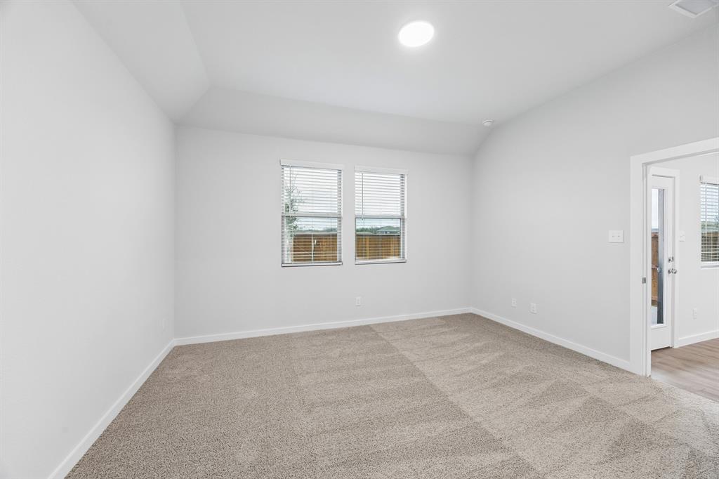 Primary Suite in the Cedar home plan – REPRESENTATIVE PHOTO