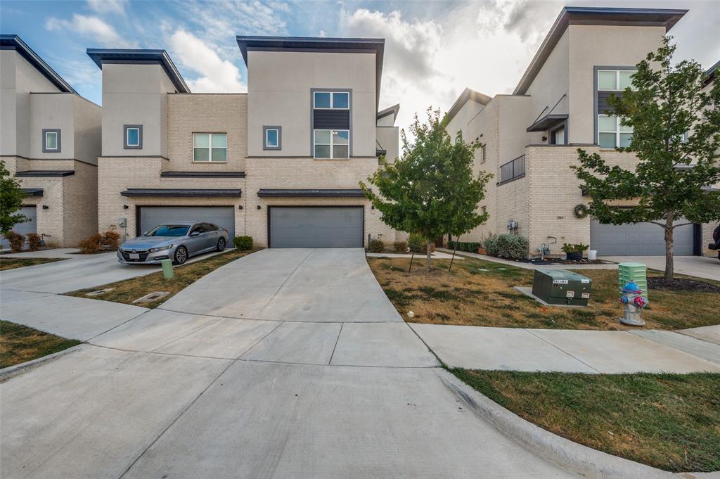 2 Car Garage with large driveway