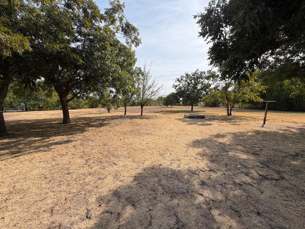 Expansive open lot featuring mature trees and a level ground surface