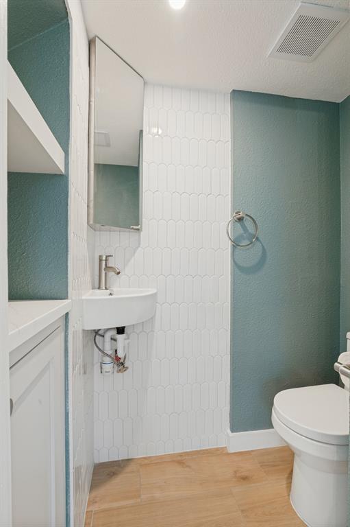 Newly added half bath