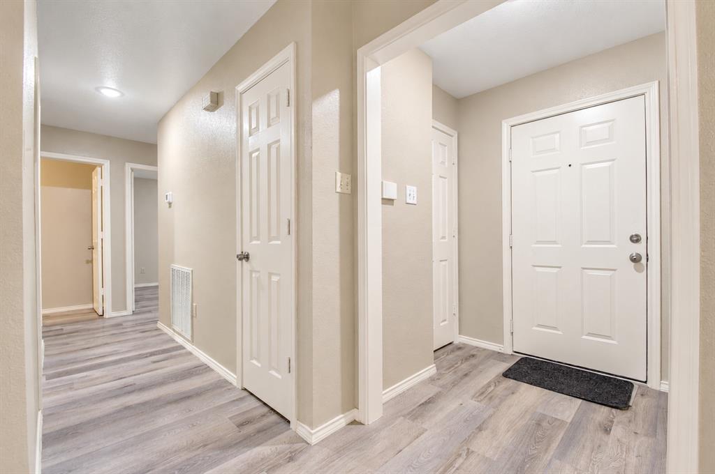 Entry and hallway Entry and hallway