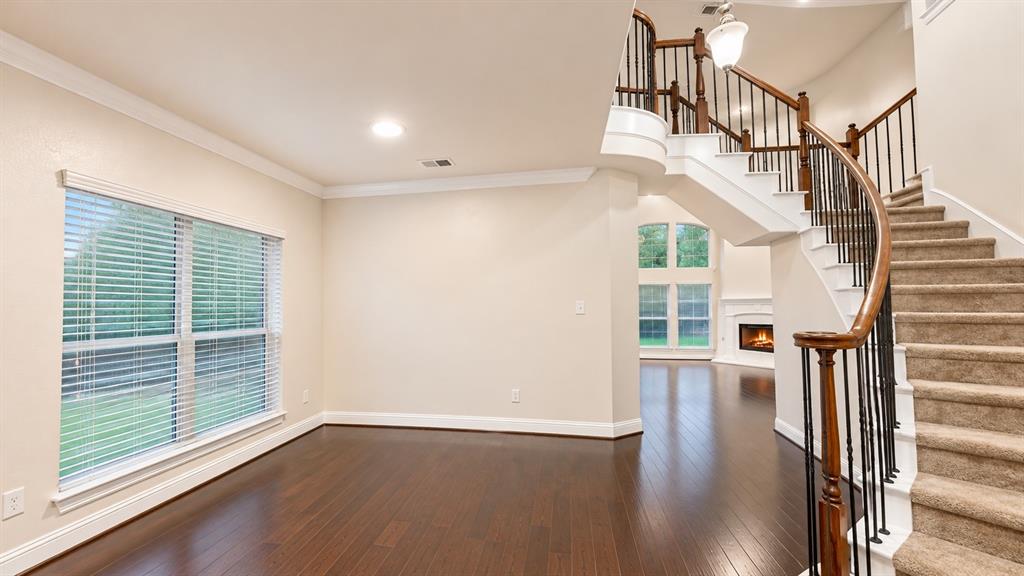 Grand entrance Staged