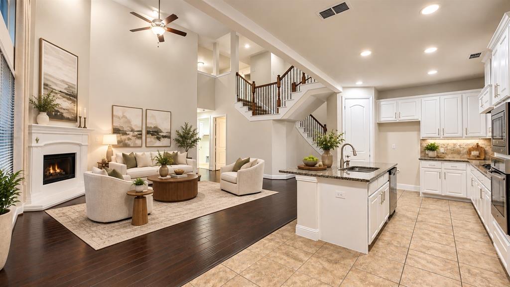 Kitchen Staged