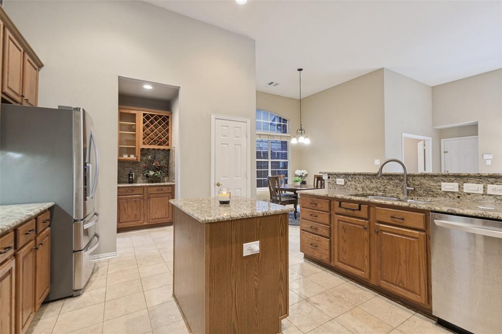 Very Spacious and overlooks the family room