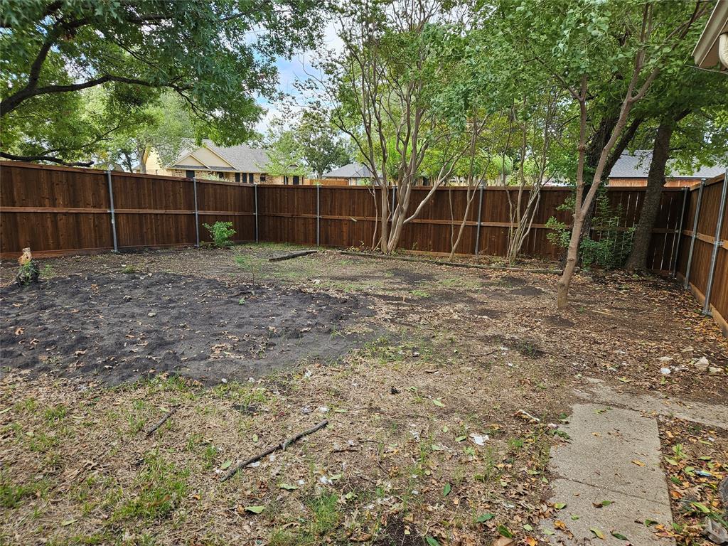 New wood fencing