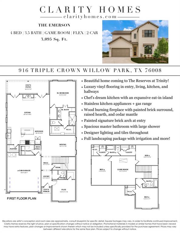 916 Triple Crown Court, Willow Park, TX 76087