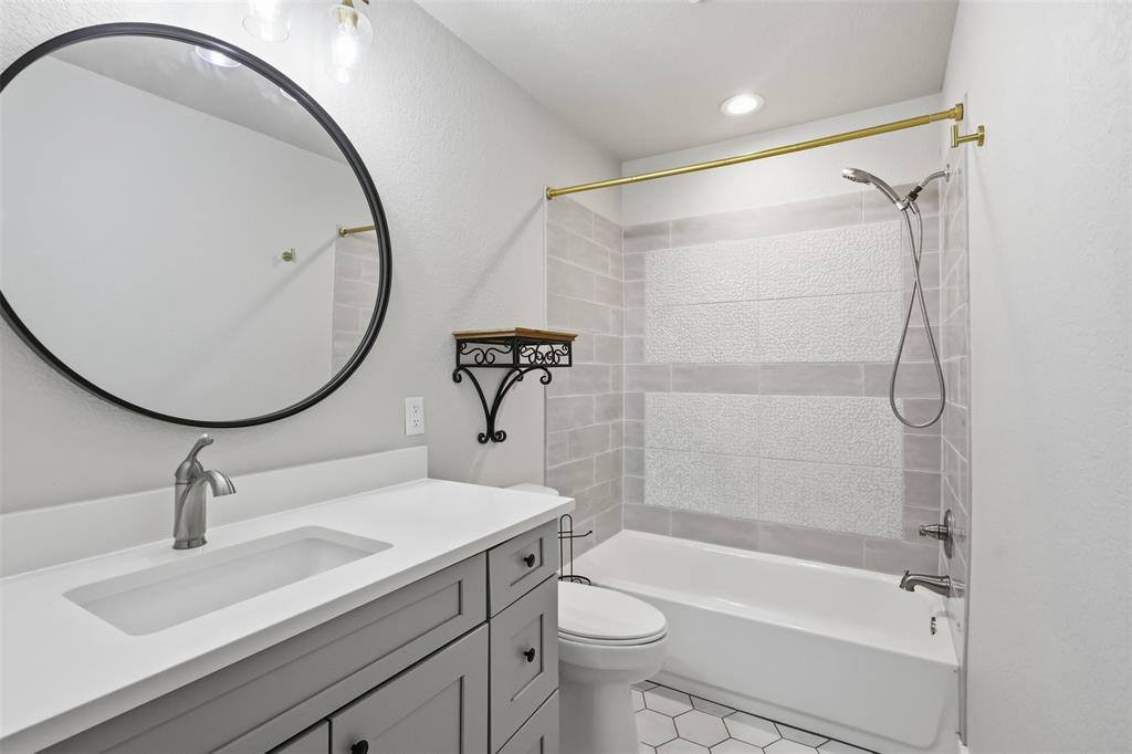 Secondary hall bath