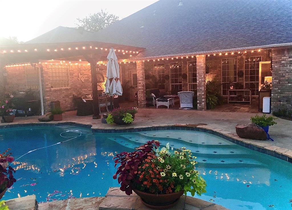 Pool & Patio at Twilight