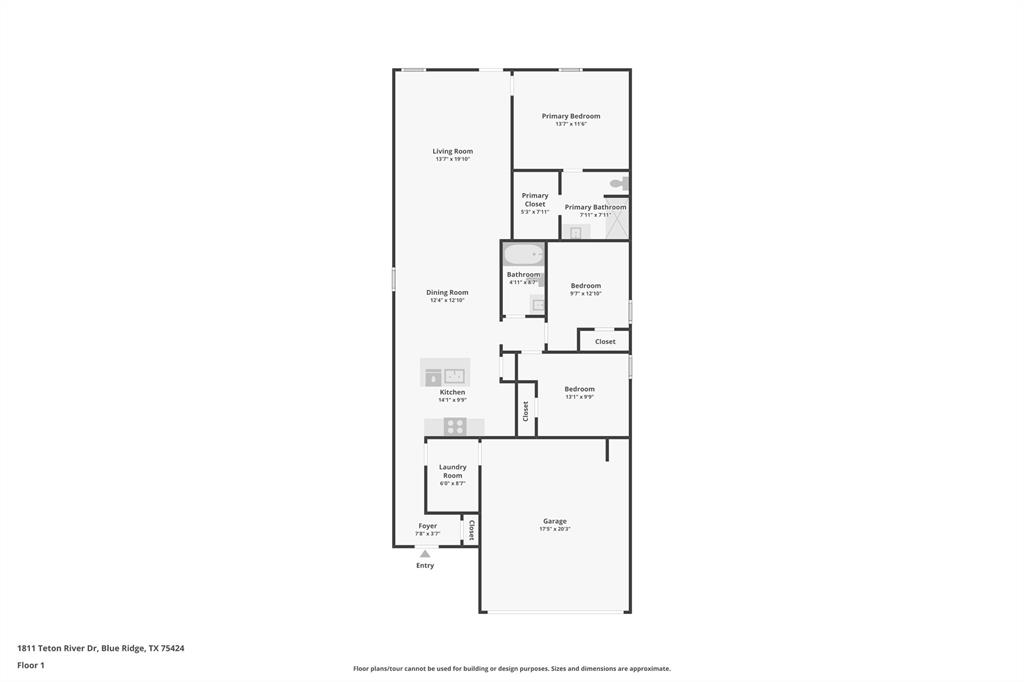1811 Teton River Drive, Blue Ridge, TX 75424