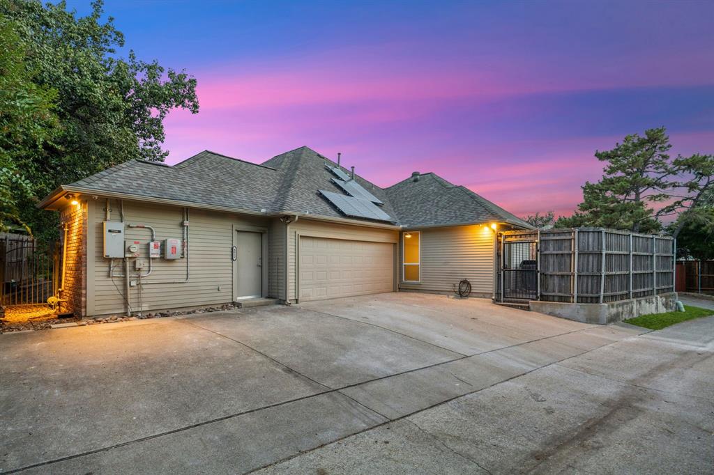 Back Driveway